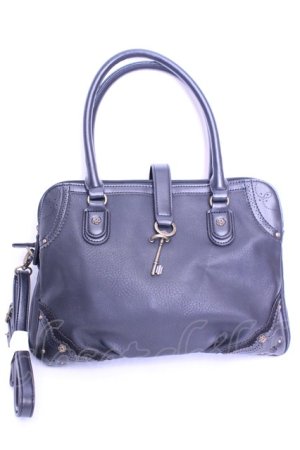 画像: axes femme / 鍵チャーム付きトートバッグ  クロ O-26-01-16-1049-AX-BG-OW-ZT0119Q