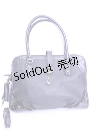 画像: axes femme / 鍵チャーム付きトートバッグ  クロ O-26-01-16-1049-AX-BG-OW-ZTK004