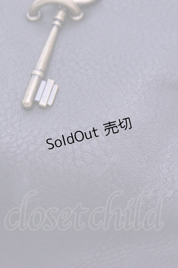 画像2: axes femme / 鍵チャーム付きトートバッグ  クロ O-26-01-16-1049-AX-BG-OW-ZTK004 (2)