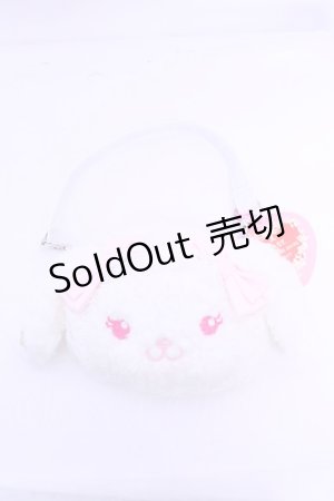 画像: BABY,THE STARS SHINE BRIGHT / うさくみゃちゃんのパスケースポーチ  シロ×ピンク O-26-01-16-1054-BA-ZA-OW-OS
