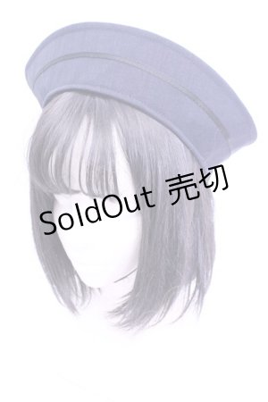 画像: Kurumi Collaboration / KRM*マリンハット 55cm ネイビー O-26-01-16-1005-EL-AC-OW-OS