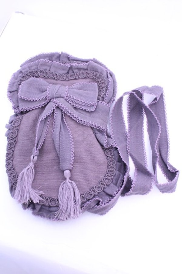 画像1: WONDERFUL WORLD / ひょうたんポシェット  パープル O-26-01-16-1061-LO-BG-IG-OS (1)