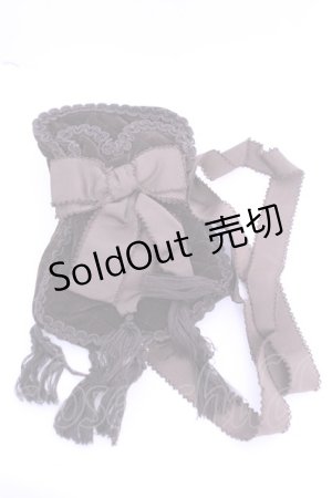 画像: KANEKO ISAO / ブレード使い別珍ひょうたんポシェット  ブラウン O-26-01-16-1062-EL-BG-IG-OS