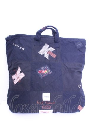 画像: Karl Helmut / パッチワークトートバッグ  クロ O-26-01-16-1063-EL-BG-IG-OS