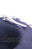 画像2: axes femme / ローズリボンミニハット  クロ×アカ O-26-01-16-1073-AX-AC-OW-OS (2)