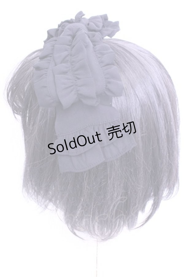 画像2: Chalmiere / リボン型ヘッドドレス  クロ O-26-01-16-1076-0-AC-OW-ZT305 (2)