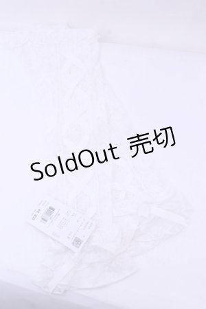 画像: Chalmiere / レースアップアームカバー  シロ O-26-01-16-1080-0-ZA-OW-ZT0121U