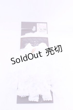 画像: Kurumi Collaboration / CLK*レースグローブ  シロ O-26-01-16-1081-EL-ZA-IG-OS