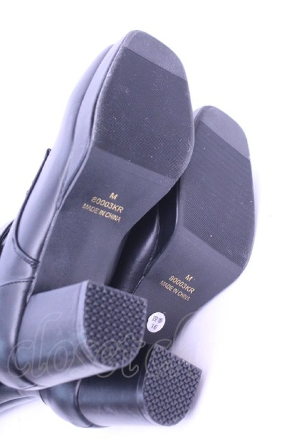 画像4: Kurumi Collaboration / ノエル・ド・メモワール レースアップブーツ M クロ O-26-01-16-1086-EL-SH-IG-OS (4)