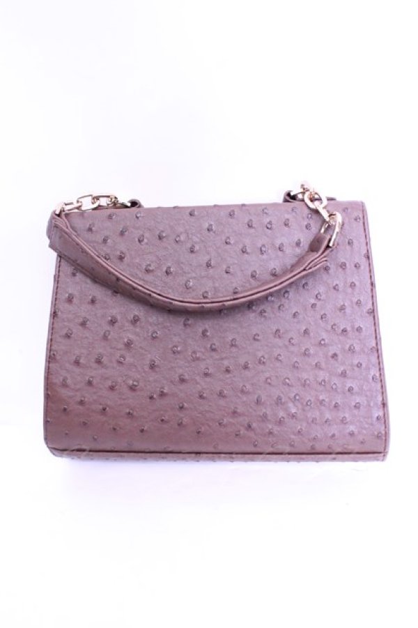 画像2: an another angelus / レトロドット2WAYバッグ  ブラウン O-26-01-16-1096-CA-BG-OW-OS (2)