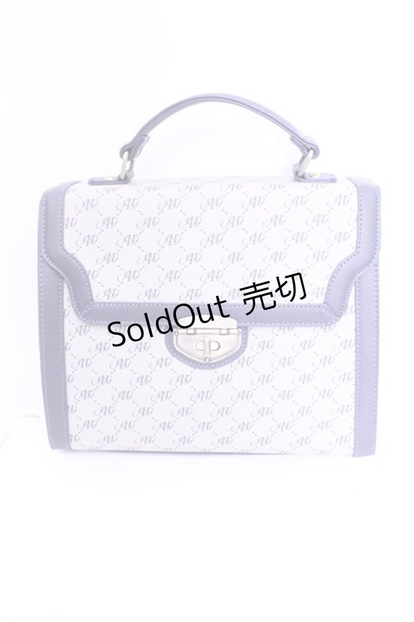 画像1: an another angelus / ANモノグラムハンドバッグ  ベージュ O-26-01-16-1097-CA-BG-OW-ZTK013 (1)