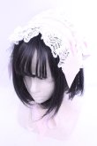画像1: BABY,THE STARS SHINE BRIGHT / 薔薇の乙女ヘッドドレス  ピンク O-26-01-16-1009-BA-AC-OW-OS (1)