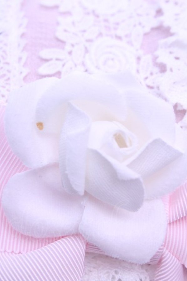 画像3: BABY,THE STARS SHINE BRIGHT / 薔薇の乙女ヘッドドレス  ピンク O-26-01-16-1009-BA-AC-OW-OS (3)