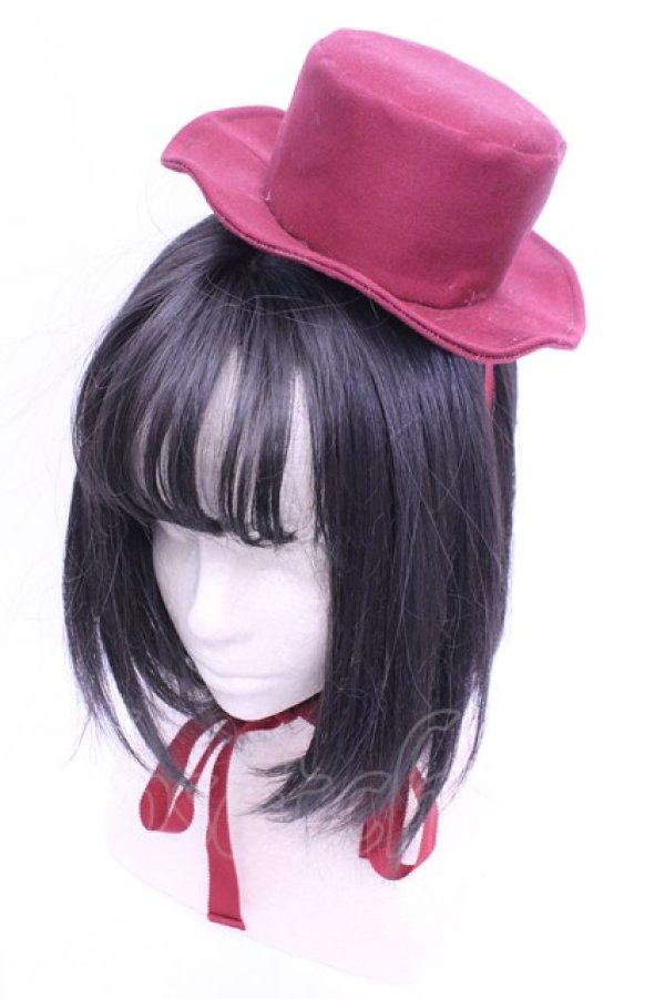 画像1: Mary Magdalene / エカテリーナドレスハット  ルビー O-26-01-16-1010-CL-AC-OW-OS (1)