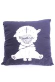 画像1: DimMoire / DimMoireロゴクッション  ブラック O-26-01-16-1020-0-ZA-OW-OS (1)