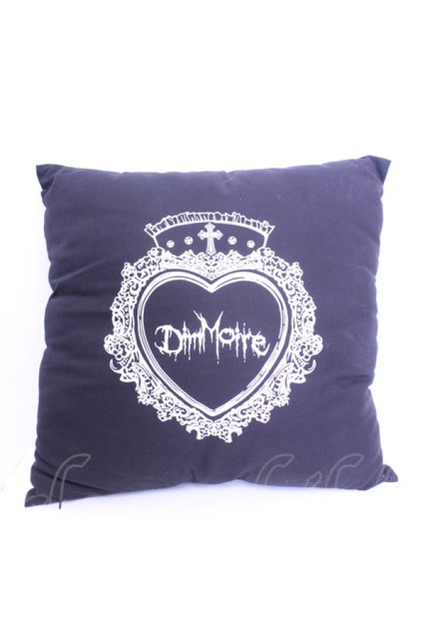 画像2: DimMoire / DimMoireロゴクッション  ブラック O-26-01-16-1020-0-ZA-OW-OS (2)