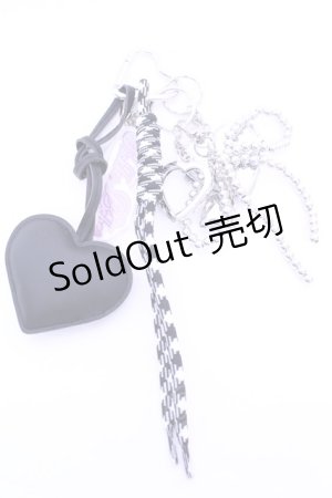 画像: Fickle Bebe / ノベルティバッグチャーム  クロ O-26-01-16-1021-0-ZA-OW-ZT305
