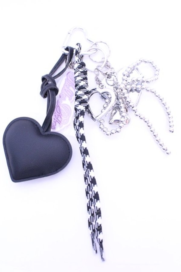 画像1: Fickle Bebe / ノベルティバッグチャーム  クロ O-26-01-16-1021-0-ZA-OW-OS (1)