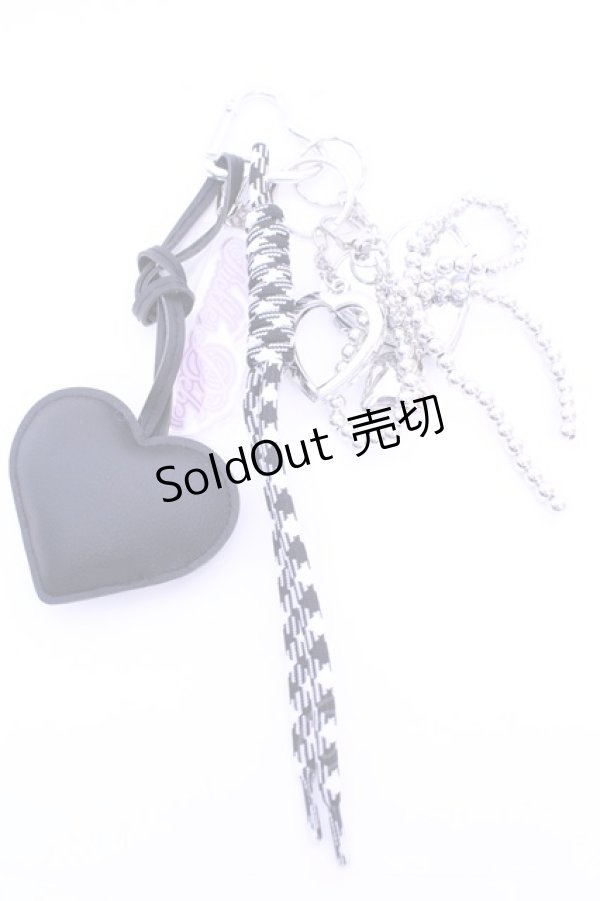 画像1: Fickle Bebe / ノベルティバッグチャーム  クロ O-26-01-16-1021-0-ZA-OW-ZT305 (1)