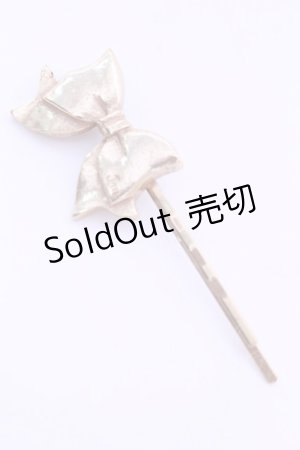 画像: Jane Marple / リボンヘアピン  ゴールド O-26-01-16-1025-JM-ZA-OW-OS