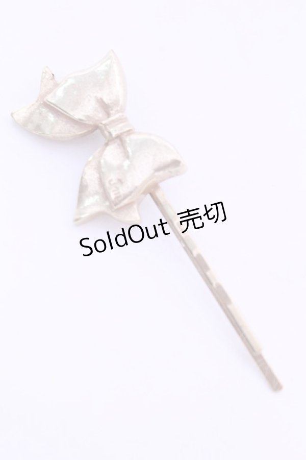 画像1: Jane Marple / リボンヘアピン  ゴールド O-26-01-16-1025-JM-ZA-OW-OS (1)