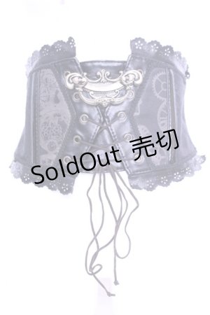 画像: STEAM / ギアptコルセット  ブラック O-26-01-16-1031-HN-TO-OW-OS