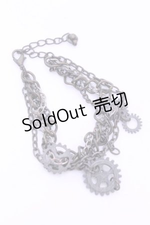 画像: GOTHその他 / ギアチャームブレスレット  アンティークゴールド O-26-01-16-1037-EL-AC-OW-OS