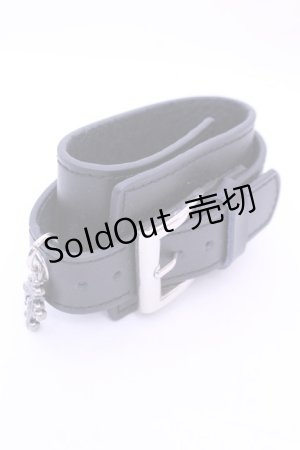 画像: h.NAOTO / ベルトブレスレット  ブラック O-26-01-16-1038-HN-AC-OW-OS