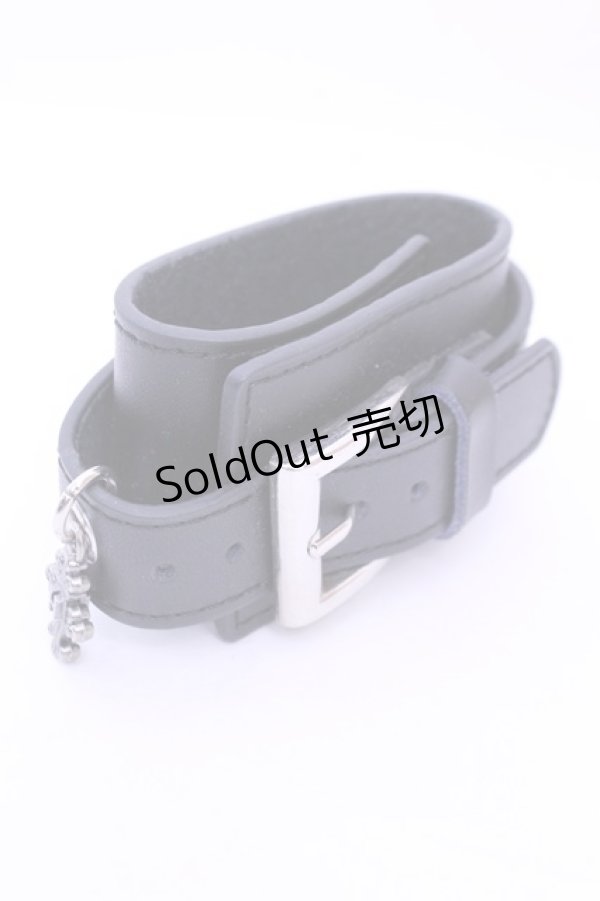 画像1: h.NAOTO / ベルトブレスレット  ブラック O-26-01-16-1038-HN-AC-OW-OS (1)