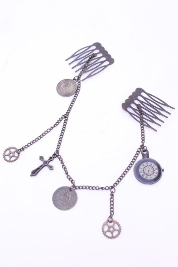 画像1: h.NAOTO / コインモチーフラリエット  アンティークゴールド O-26-01-16-1039-HN-AC-OW-OS (1)