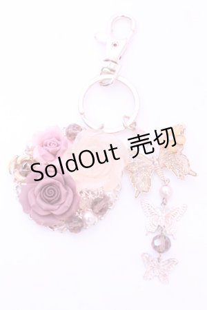 画像: axes femme / ローズガーデンキーチャーム  ゴールド O-26-01-16-1041-AX-ZA-OW-OS