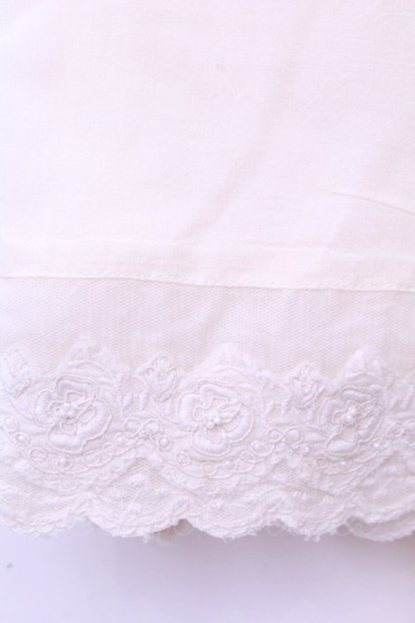 画像2: Franche Lippee / コットンレースストール  キナリ O-26-01-16-1044-LO-ZA-OW-OS (2)