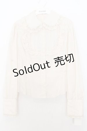 画像: Innocent World / ヨーク切替ブラウス L キナリ O-26-01-16-011-IW-BL-OW-OS