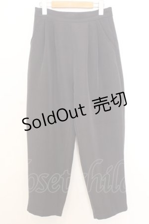 画像: axes femme / テーパードパンツ  グレー O-26-01-16-022-AX-PA-OW-ZT548