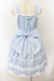 画像5: BABY,THE STARS SHINE BRIGHT / リボンスカラップジャンパースカート  サックス O-26-01-17-023-BA-OP-OW-OS (5)