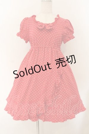 画像: BABY,THE STARS SHINE BRIGHT / Lolipop Ribbonワンピース  えんじ O-26-01-17-024-BA-OP-OW-OS