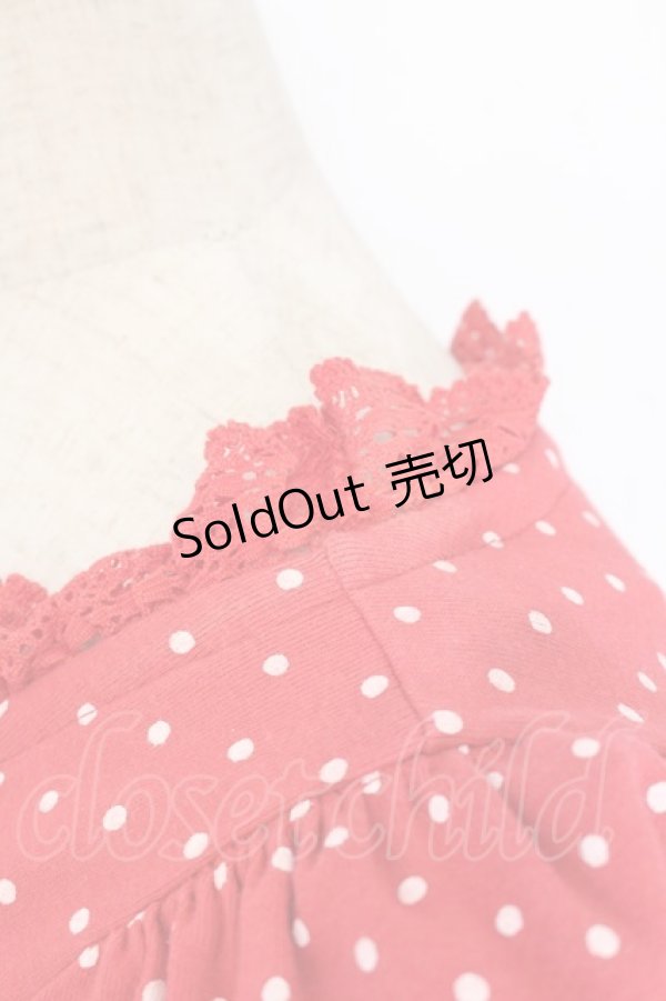 画像4: BABY,THE STARS SHINE BRIGHT / Lolipop Ribbonワンピース  えんじ O-26-01-17-024-BA-OP-OW-OS (4)