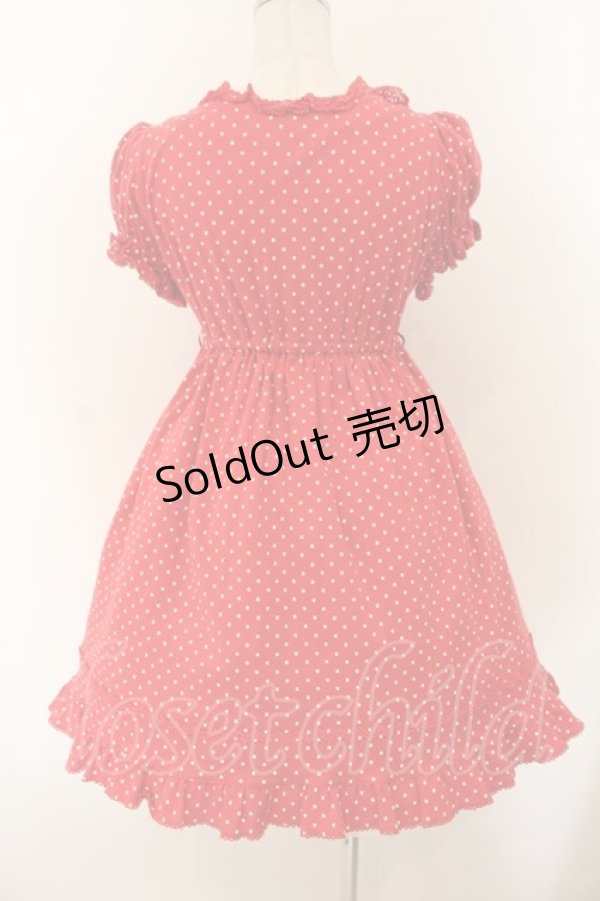 画像5: BABY,THE STARS SHINE BRIGHT / Lolipop Ribbonワンピース  えんじ O-26-01-17-024-BA-OP-OW-OS (5)