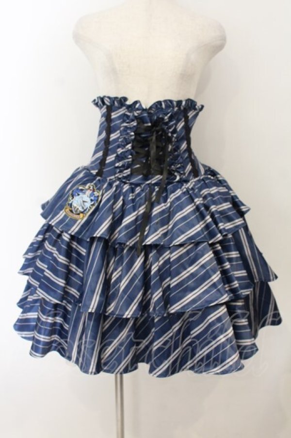 画像1: ATELIER PIERROT / ハリー・ポッター フリルコルセットスカート  レイブンクロー O-26-01-17-027-EL-SK-IG-OS (1)