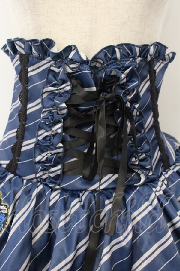 画像2: ATELIER PIERROT / ハリー・ポッター フリルコルセットスカート  レイブンクロー O-26-01-17-027-EL-SK-IG-OS (2)