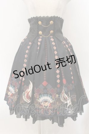 画像: Grove Deer【海外ロリィタ】 / The Legend of the Fox スカート L ブラック O-26-01-17-028-EL-SK-IG-OS