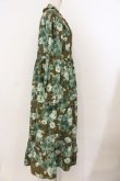 画像4: PINK HOUSE / フラワーブーケ柄ワンピース  グリーン O-26-01-17-033-LO-OP-OW-OS (4)
