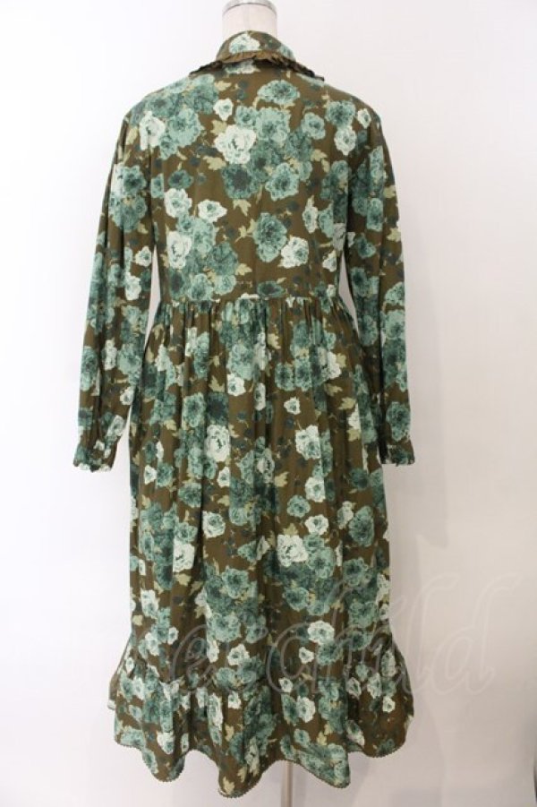画像5: PINK HOUSE / フラワーブーケ柄ワンピース  グリーン O-26-01-17-033-LO-OP-OW-OS (5)