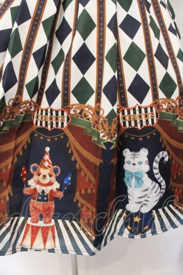 画像3: axes femme kawaii / ドールズサーカスワンピース M ブルー O-26-01-17-003-AX-OP-OW-OS (3)