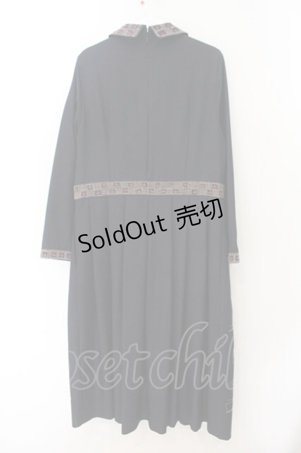 画像4: Jane Marple Dans Le Salon / British countryside day dress M ネイビー O-26-01-17-038-JM-OP-IG-OS (4)