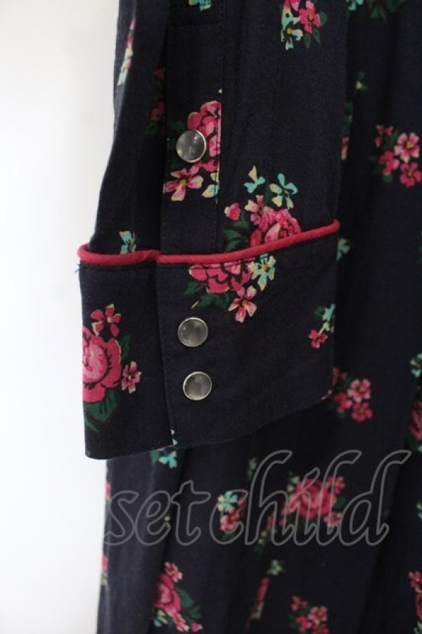 画像3: Jane Marple Dans Le Salon / Rosy diary shirt dress（ロージーデイリーシャツドレス） M ネイビー O-26-01-17-039-JM-OP-IG-OS (3)