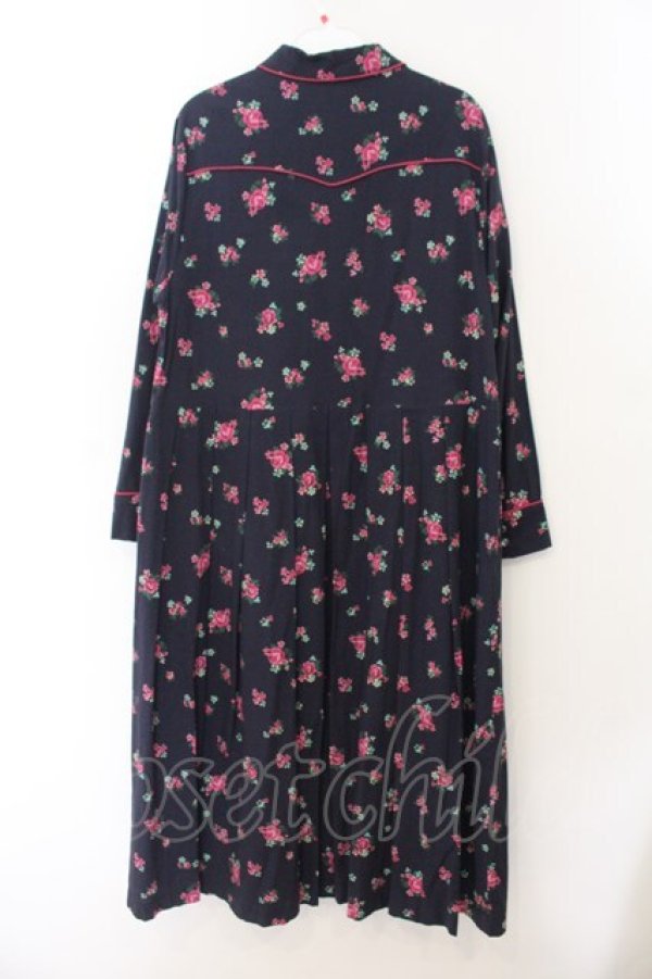 画像4: Jane Marple Dans Le Salon / Rosy diary shirt dress（ロージーデイリーシャツドレス） M ネイビー O-26-01-17-039-JM-OP-IG-OS (4)