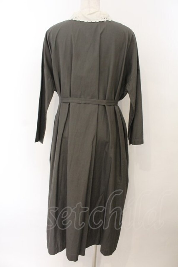 画像4: Jane Marple Dans Le Salon / レースカラーサックドレス M グレー O-26-01-17-040-JM-OP-IG-OS (4)