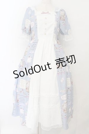 画像: axes femme kawaii / 10thアニバーサリーワンピース M サックス O-26-01-17-004-AX-OP-OW-OS