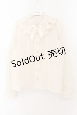 画像: axes femme kawaii / 童話の小公女ブラウス M キナリ O-26-01-17-058-AX-BL-OW-OS
